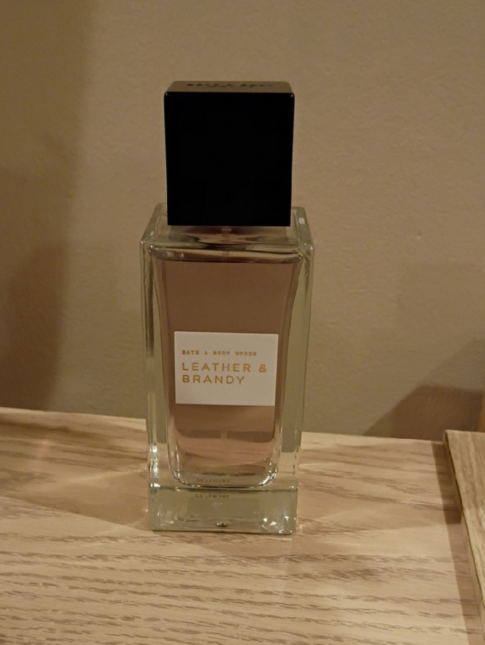 Rare Bath & Body Works Leather & Brandy Cologne